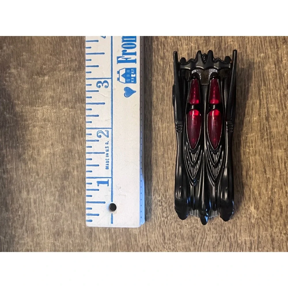 Hot Wheels DC Comics Batmobile Batman Series Black W Red Windows Loose Diecast